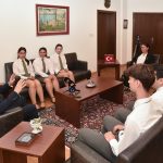 Başçeri, Türk Maarif Koleji öğrencilerini kabul etti