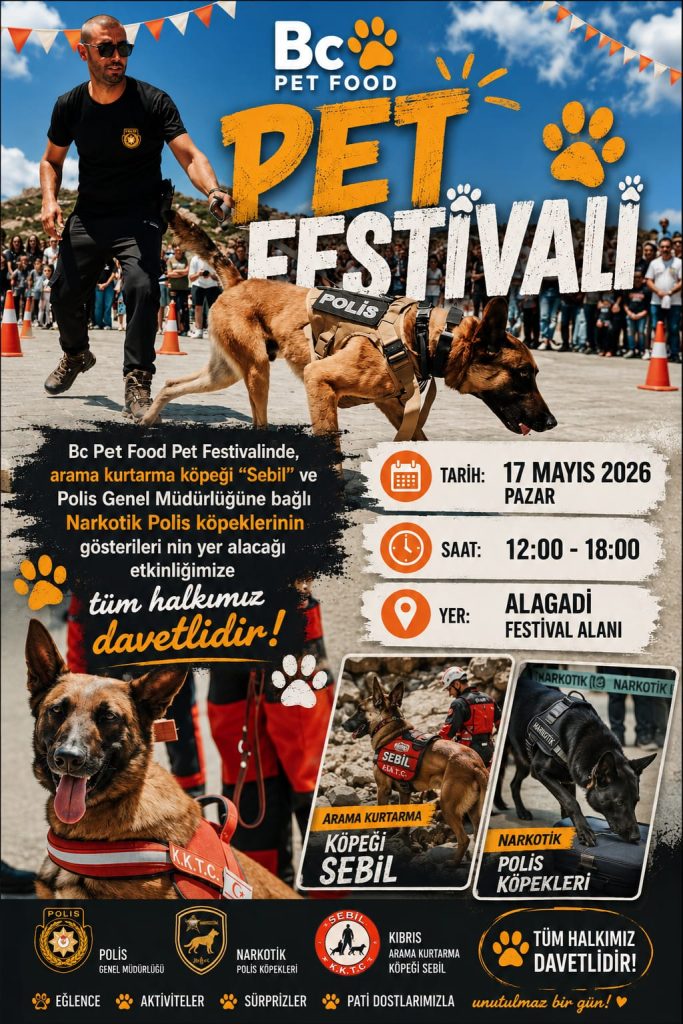 Alagadi’de evcil hayvanları için festival düzenleniyor