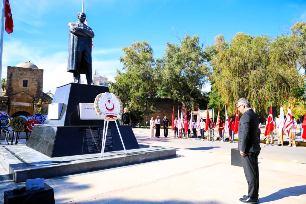 19 Mayıs Atatürk’ü Anma, Gençlik ve Spor Bayramı… Lefkoşa’da devlet töreni düzenlendi