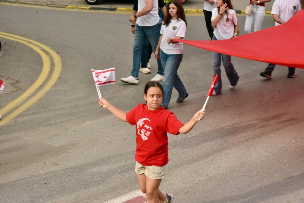 Lefkoşa’da 19 Mayıs kortej yürüyüşü yapıldı