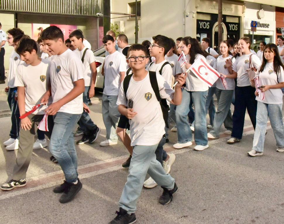 Lefkoşa’da 19 Mayıs kortej yürüyüşü yapıldı
