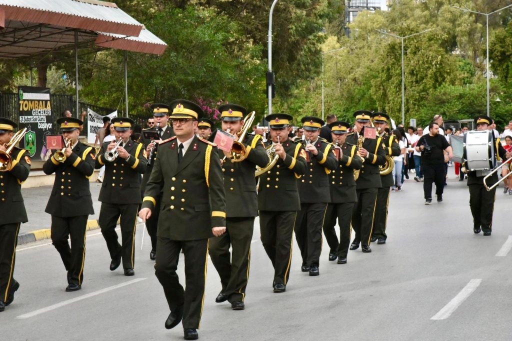Lefkoşa’da 19 Mayıs kortej yürüyüşü yapıldı