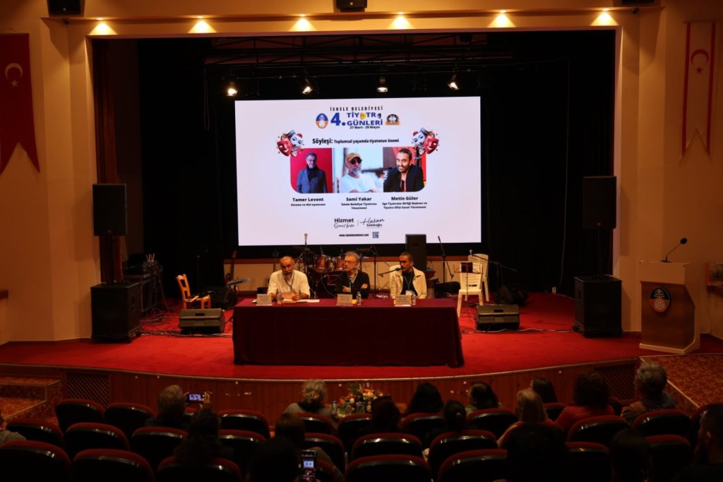 İskele Belediyesi 4. Tiyatro Günleri söyleşi ve konser programıyla sona erdi