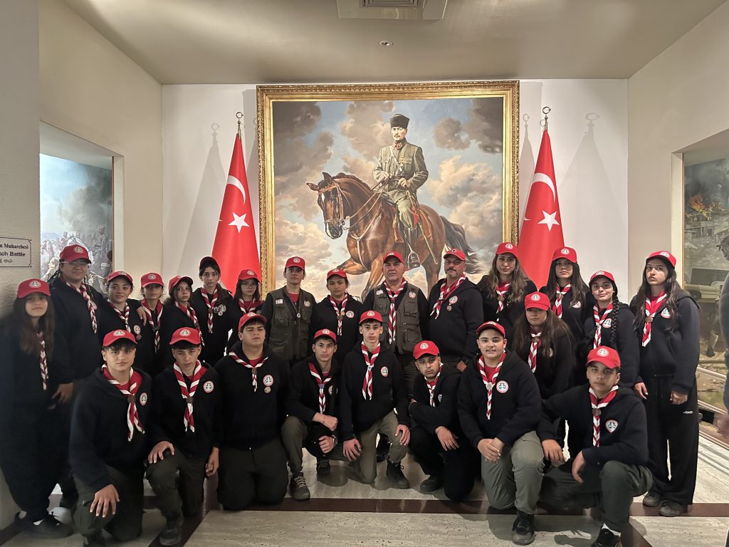 Kıbrıs Türk İzcilik Federasyonu, Samsun’da düzenlenen "Kurtuluşa İlk Adım Milli Bilinç Kampı"na katıldı