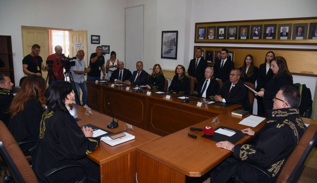 Yeni atanan yargıçlar yemin ederek göreve başladı