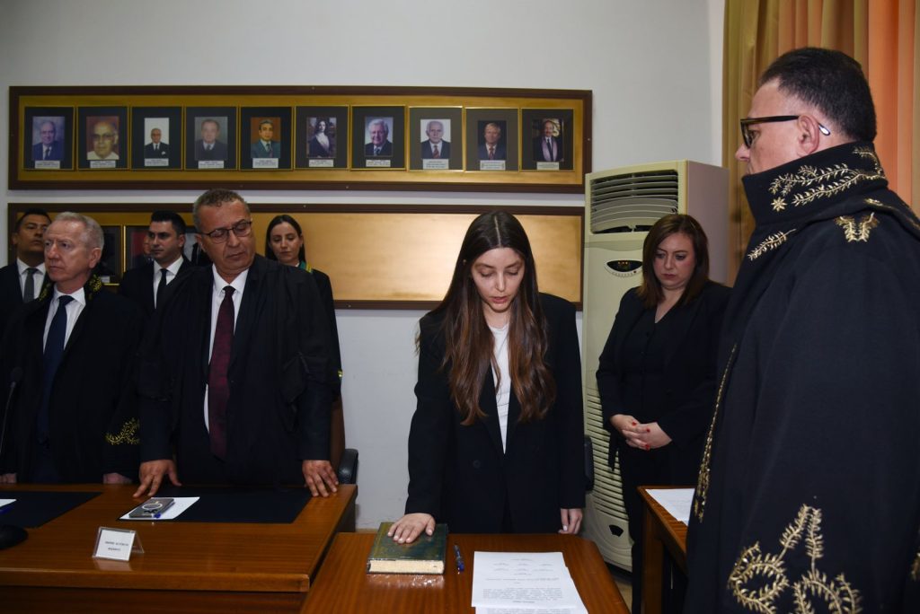 Yeni atanan yargıçlar yemin ederek göreve başladı