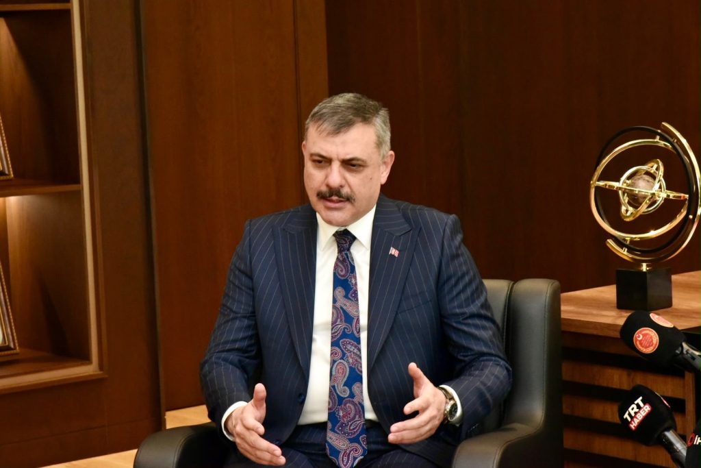 Meclis Başkanı Öztürkler, Türkiye İçişleri Bakanı Çiftçi’yi kabul etti