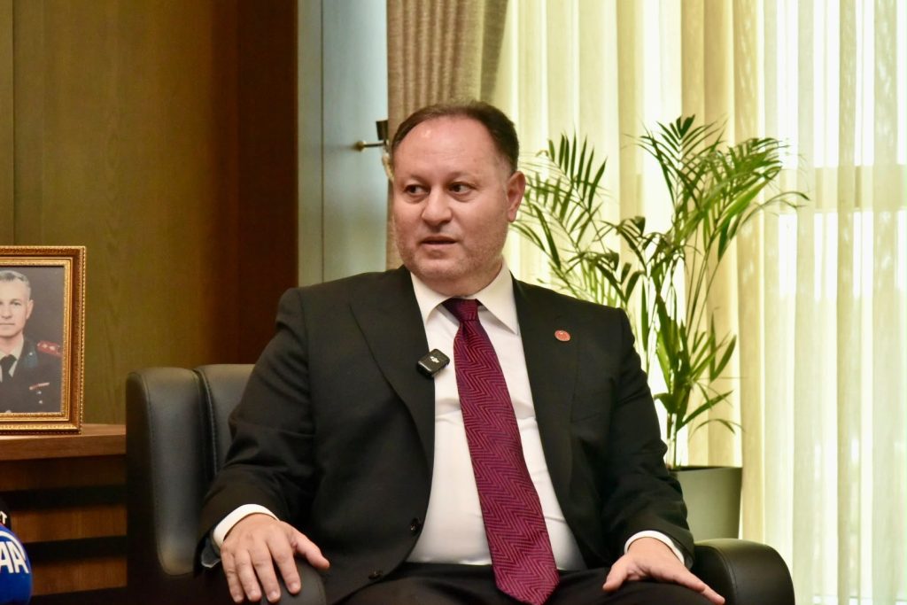 Meclis Başkanı Öztürkler, Türkiye İçişleri Bakanı Çiftçi’yi kabul etti