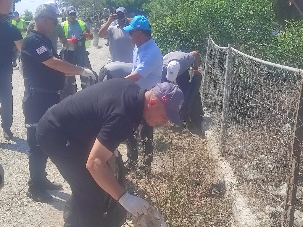 “Yangınlarla mücadelede çevre temizliğinin önemi” etkinliği yapıldı