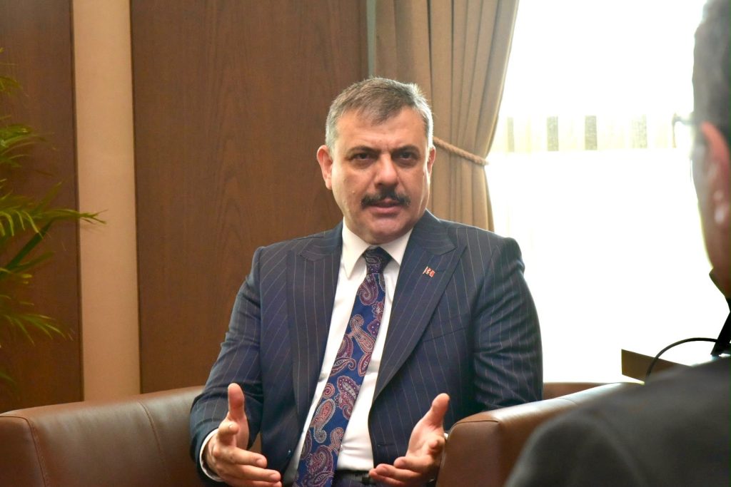 Başbakan Üstel, Türkiye İçişleri Bakanı Çiftçi’yi kabul etti