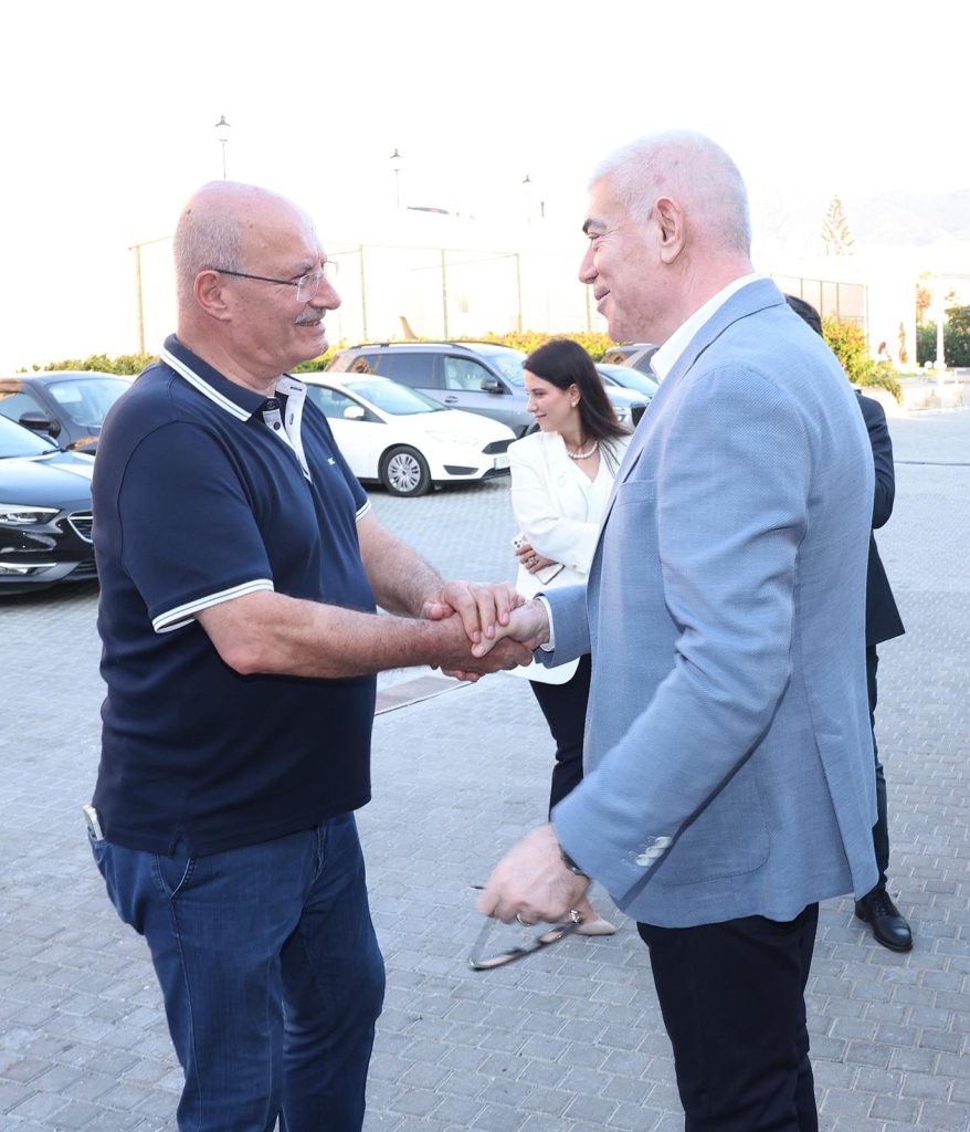 KKTC'de temaslarda bulunan ATO heyetinden KTSO'ya ziyaret...