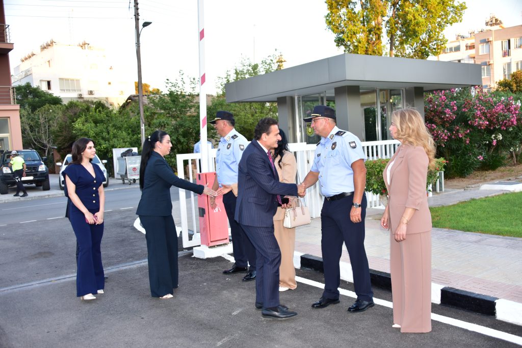 Polis Örgütü’nün 62. kuruluş yılı ve Polis Günü nedeniyle resepsiyon düzenlendi