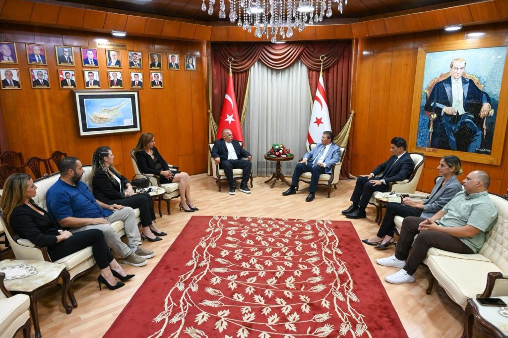 Başbakan Üstel, BRTK temsilcilerini kabul etti