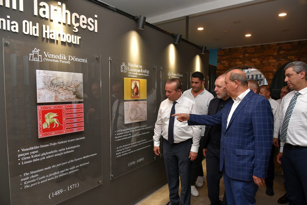 Girne Antik Liman’daki eski Gümrük Binası sergi alanı olarak hizmete girdi