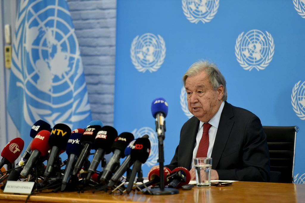 Guterres: “Çözüme giden yolu açacak, başarılı bir 5+1 toplantısı istiyorum"