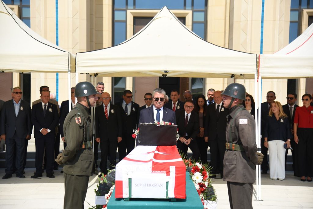 Şemsi Kazım Erkman için Cumhuriyet Meclisi’nde tören düzenlendi