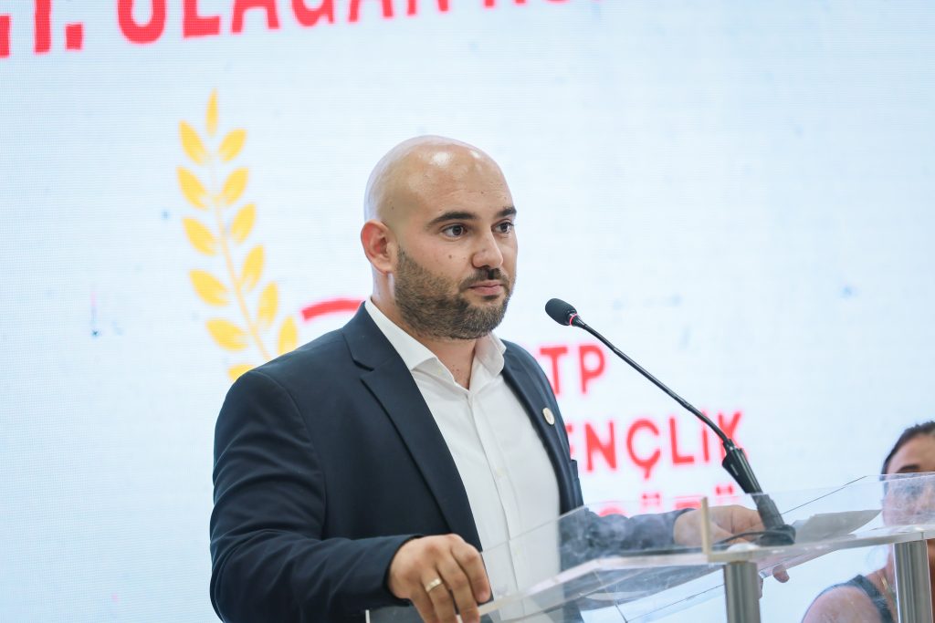 CTP Gençlik Örgütü Başkanılığına yeniden İsmail Barbaros seçildi