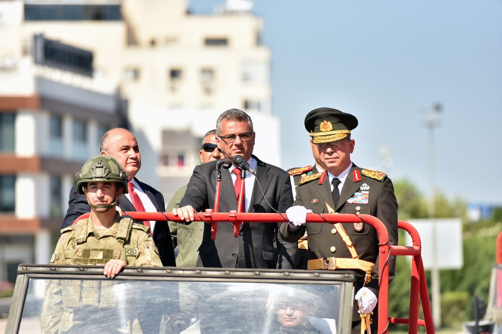 30 Ağustos’un 104'üncü yıl dönümü....Zafer Bayramı'nda Lefkoşa'da resmigeçit töreni düzenlendi