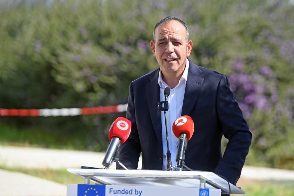 Yeni Lefkoşa Atık Su Arıtma Tesisi’ndeki güneş enerjisi santrali hizmete girdi
