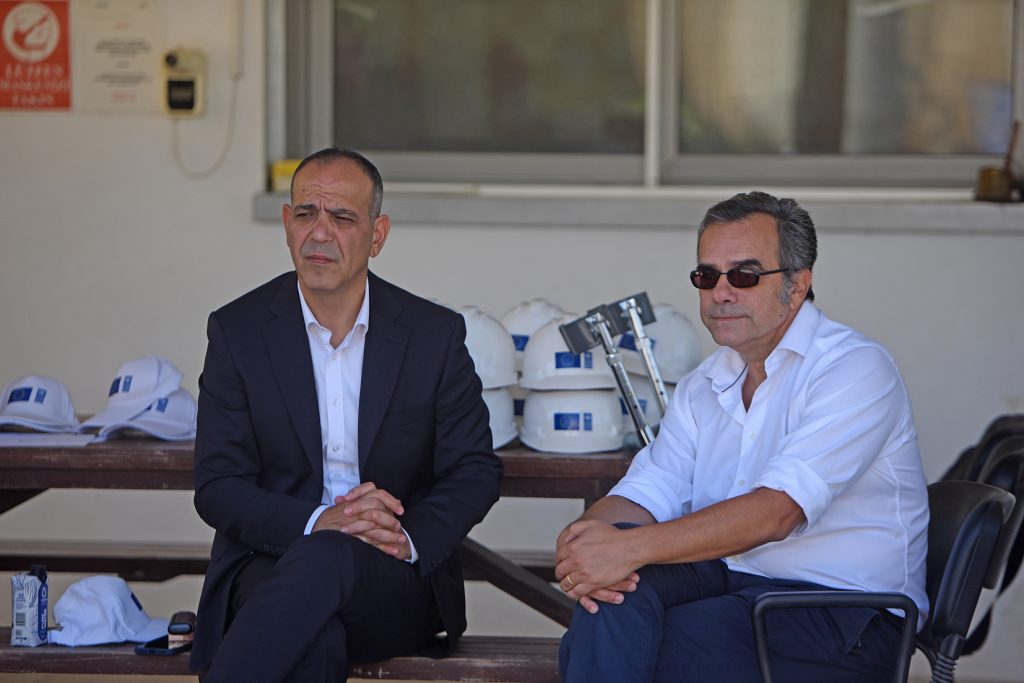 Yeni Lefkoşa Atık Su Arıtma Tesisi’ndeki güneş enerjisi santrali hizmete girdi