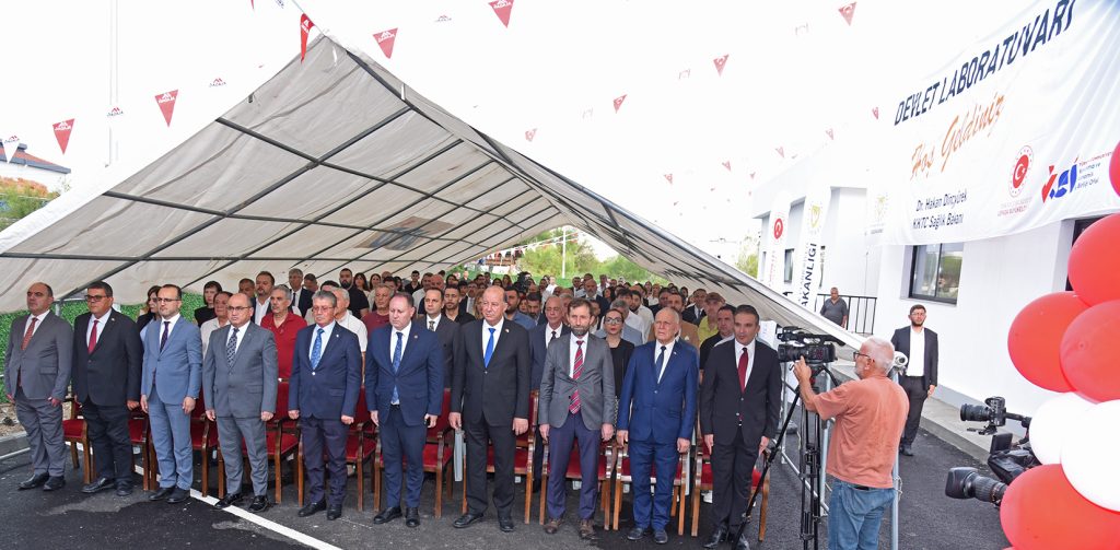 Başbakan Üstel: “Yeni Devlet Laboratuvarı çağdaş cihazlarla donatıldı”