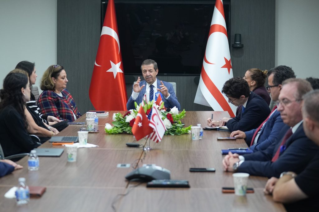 Ertuğruloğlu'ndan Washington'da iki komşu egemen eşit devlet vurgusu