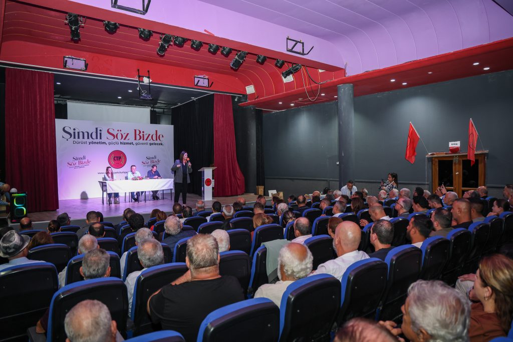 CTP kitle toplantılarına Lefke’den devam etti