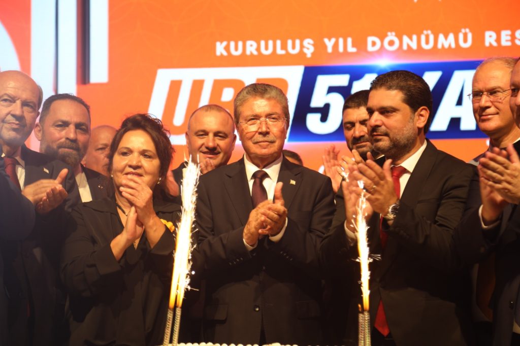UBP’nin 51. kuruluş yıl dönümü resepsiyonla kutlandı